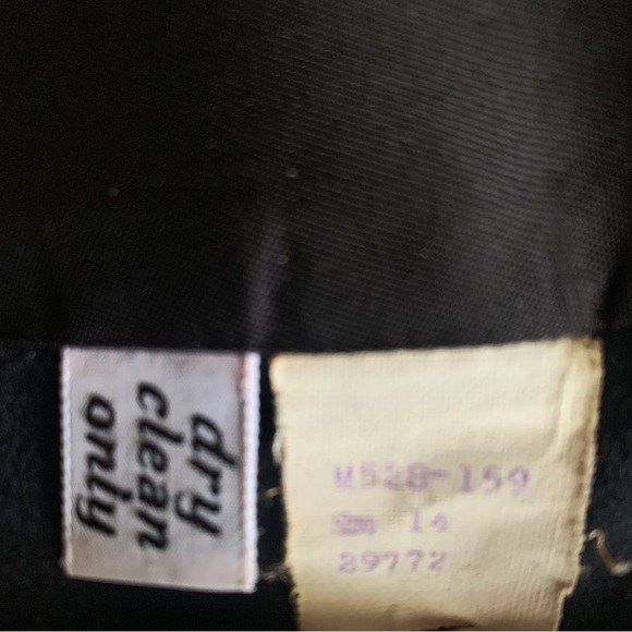 Pendelton Wool Blazer 14 Black Vintage Academia 80's Heritage - Picture 9 of 9